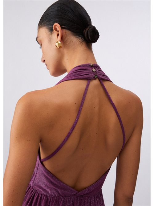 Abito lungo in lurex LIU JO | CA6257JS006/P9629